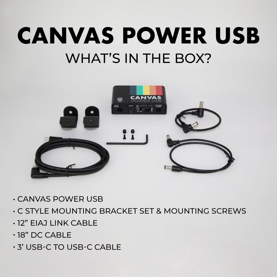 Canvas Power USB - Harvest Series