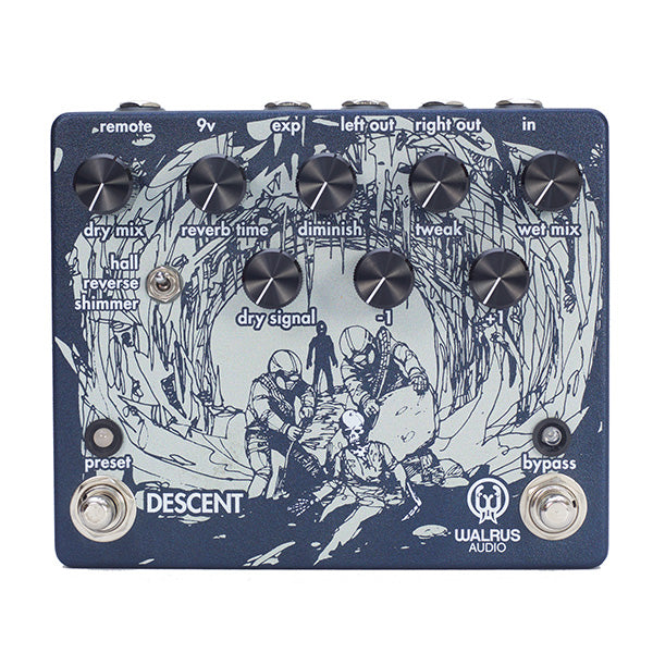 Descent Reverb/Octave Machine - BLEMISHED