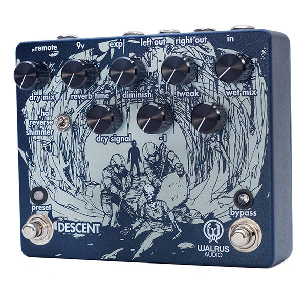 Descent Reverb/Octave Machine - BLEMISHED